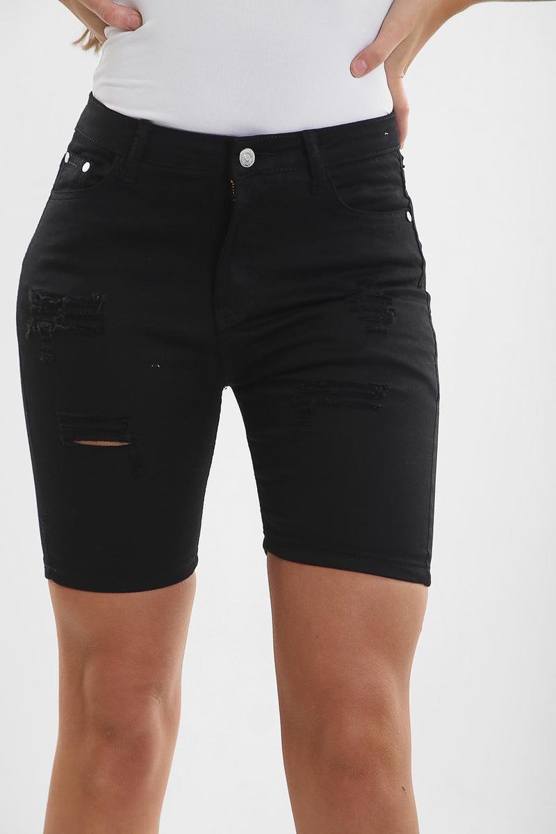 Cheap black 2025 jean shorts